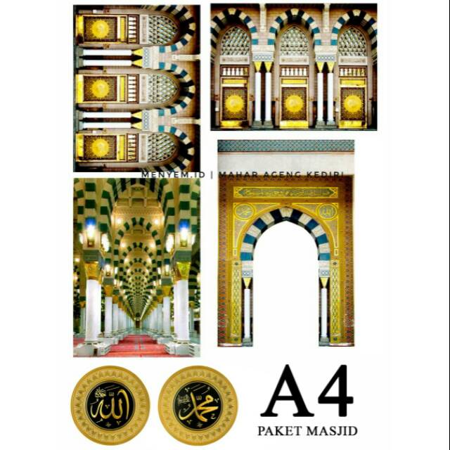 Paket mahar masjid free mesin jam