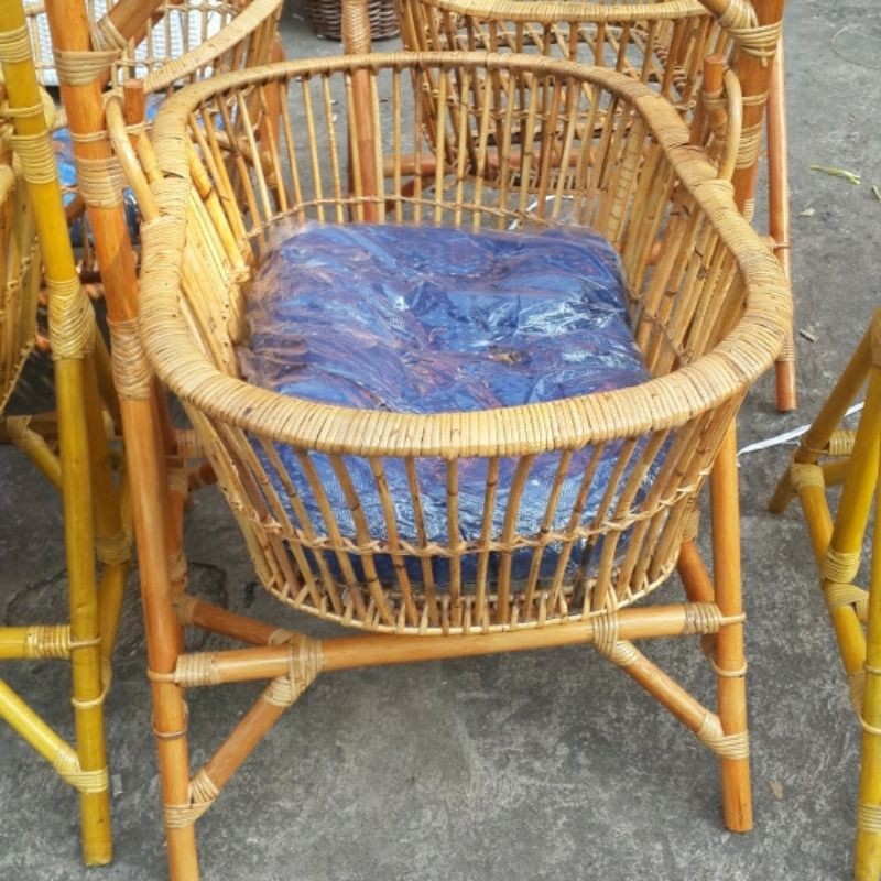 Ayunan Bayi Rotan Bonus Kasur / Box Bayi Model Ayun Maju Mundur-3