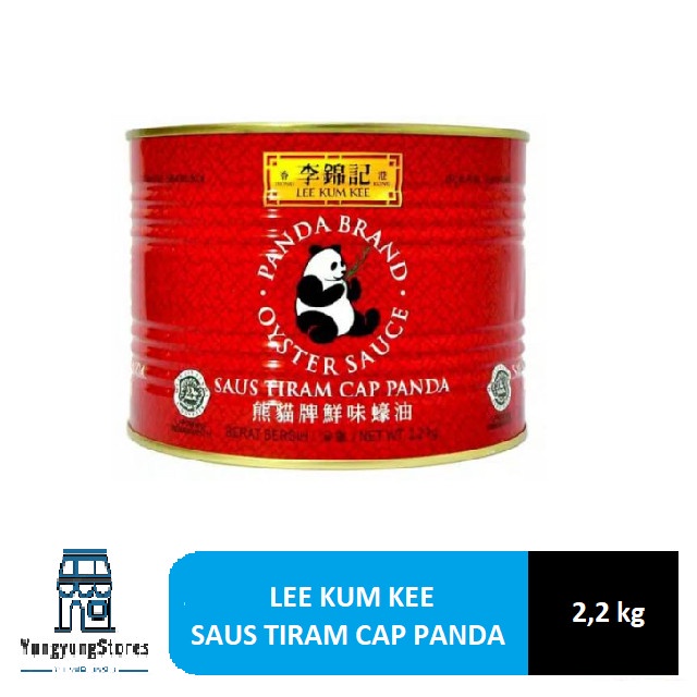 

Saus Tiram Cap Panda / Lee Kum Kee LKK Oyster Sauce Kaleng 2,2 Kg