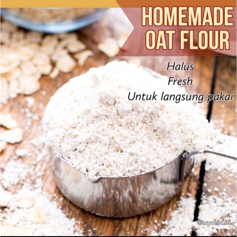 

Homemade Oat Flour 2kg Tepung Oats Powder