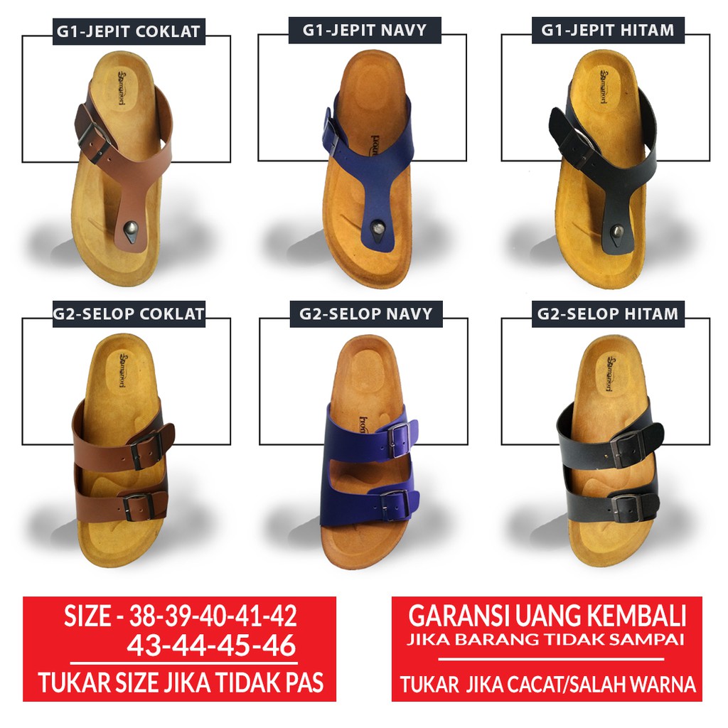 39 Sandal  Jepit Jumbo Terpopuler 