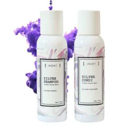 Silver shampoo atau conditioner 100ml kecil / IMEMY purple silver