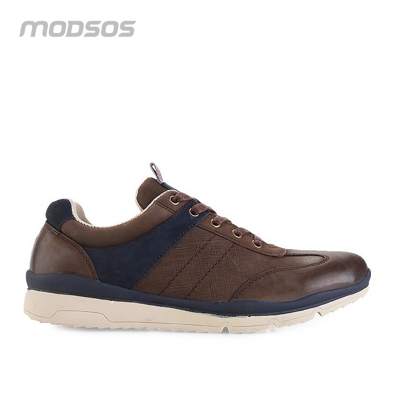 Sepatu Sneakers Jim Joker Dale 1 Brown Pria Original