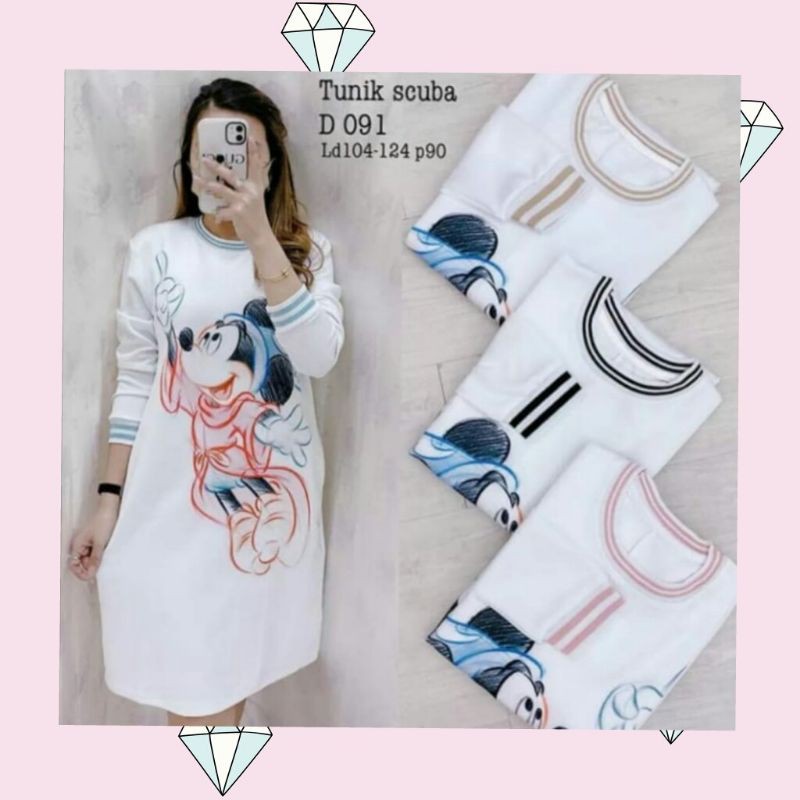 Tunik Wanita Mickey Mouse