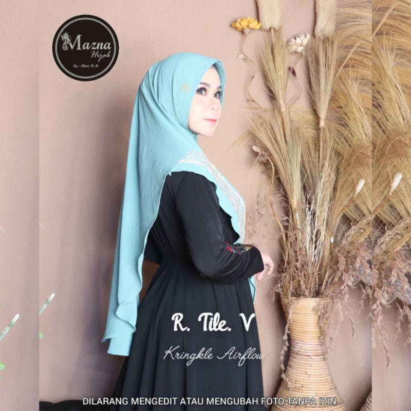 Jilbab R TILE V ori Mazna