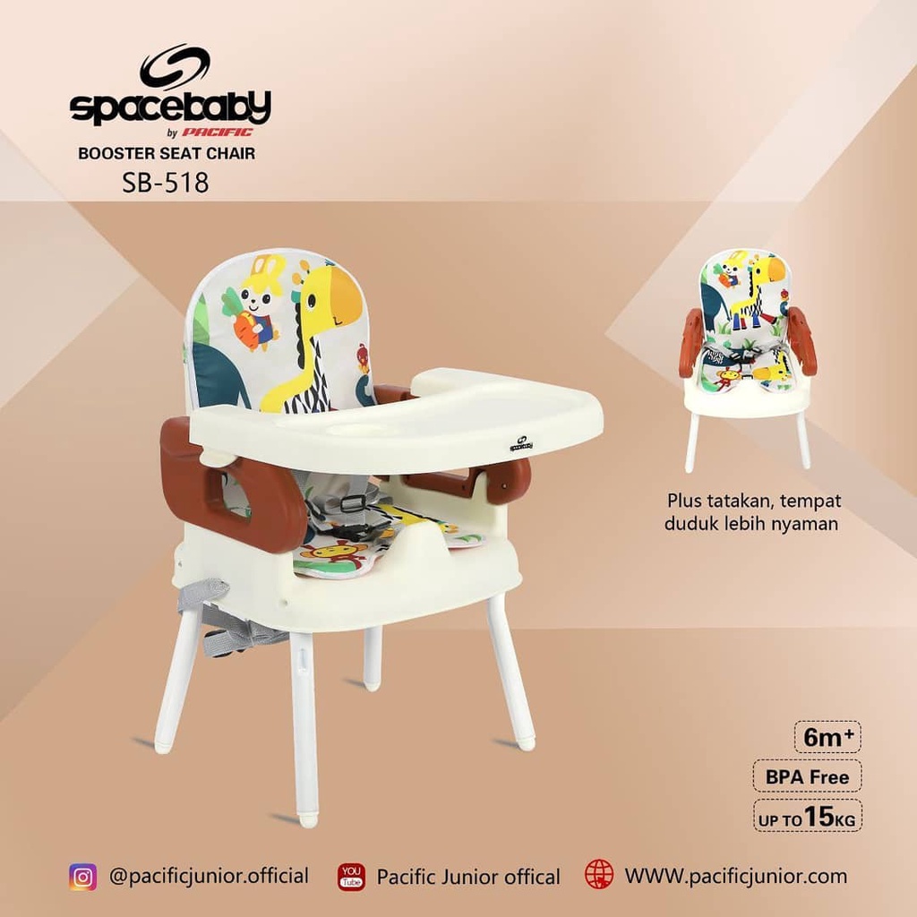 Space Baby SB 518 Booster Seat Space Baby kursi makan bayi