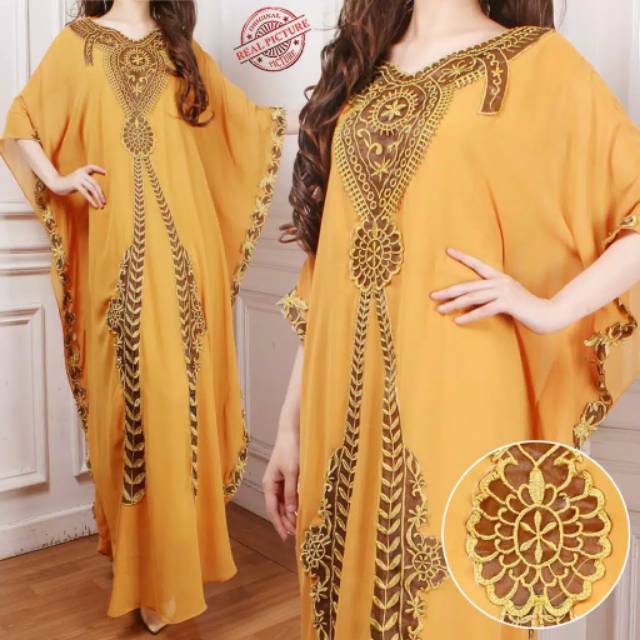 baju kaftan arab