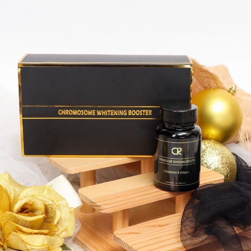CR CHROMOSOME WHITENING BOOSTER || SUPLEMEN PEMUTIH