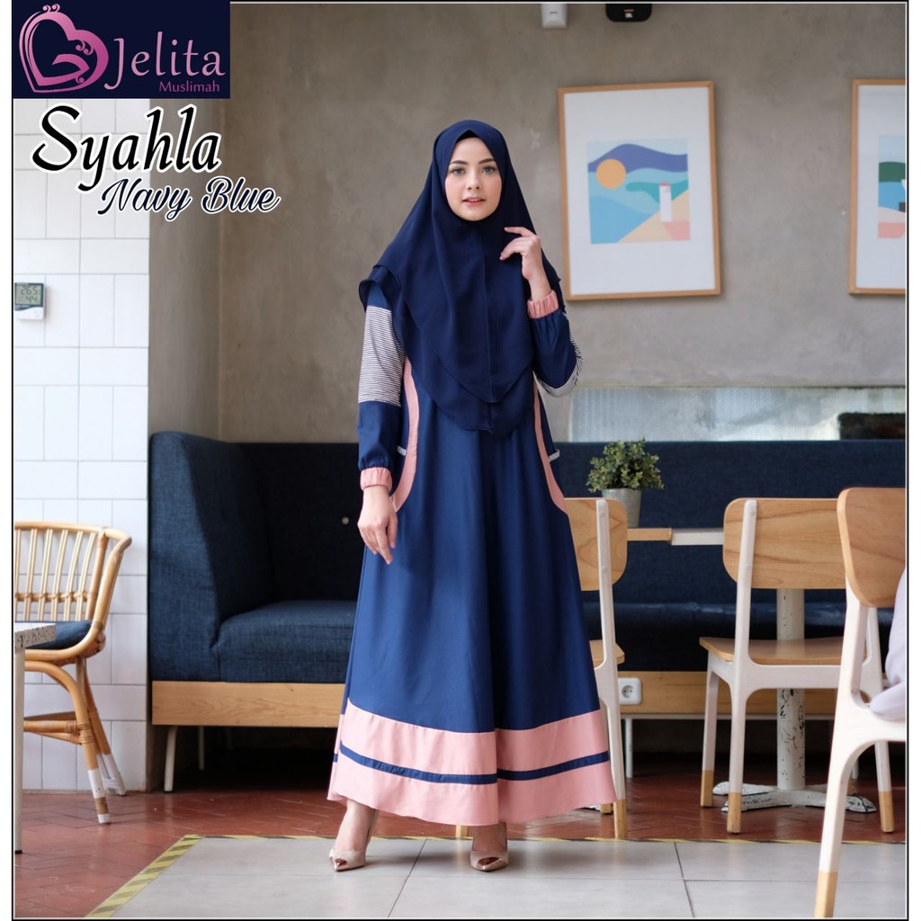 Gamis Syari Syahla by jelita muslimah ( jelgant )