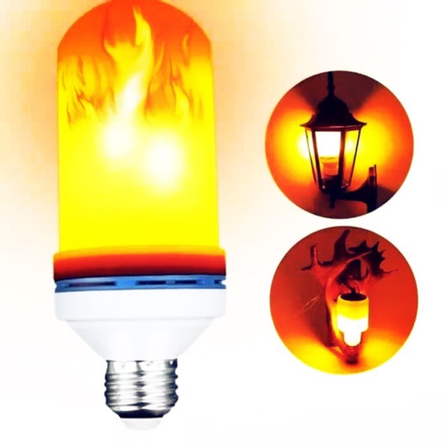 LAMPU API LED FLAME LIGHT E27