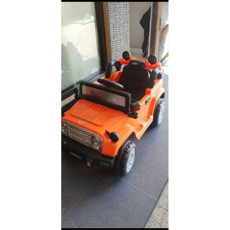 Jual Mobil Aki Anak Model Jeep Preloved Bekas Namun Seperti Baru