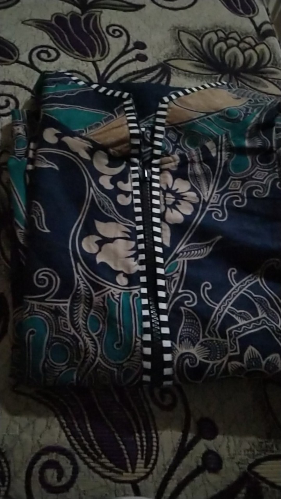 Atasan Batik Dolby Dolbi Dobby Doby Tenun Sutra Tulis Halus Katun Atbm Baron Zipper Zebra Series