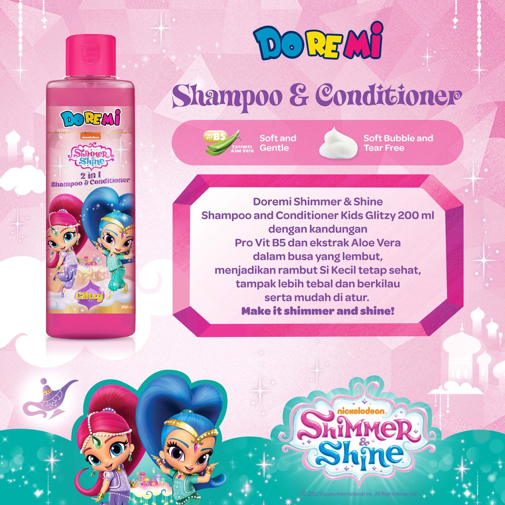 DOREMI ANTISEPTIC 2 IN 1 SHAMPOO &amp; CONDITIONER 200ML -gc