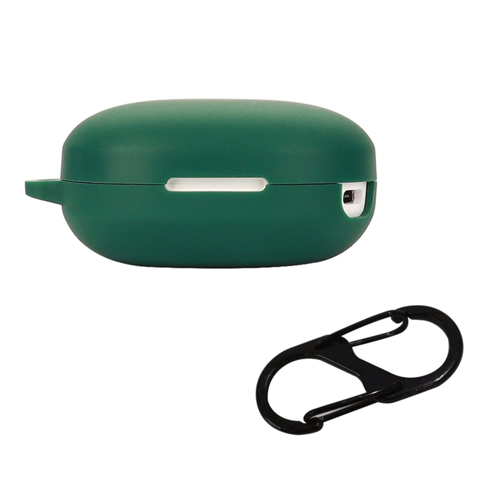 Soft Case Silikon Anti slip Cover Proteksi Earphone Wireless Bluetooth Haylou MoriPods ANC Dengan Kait