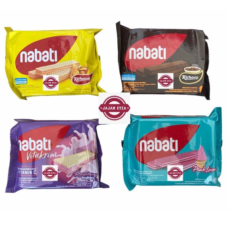 

0NABATI WAFER KEJU / NABATI WAFER COKLAT / NABATI WAFER