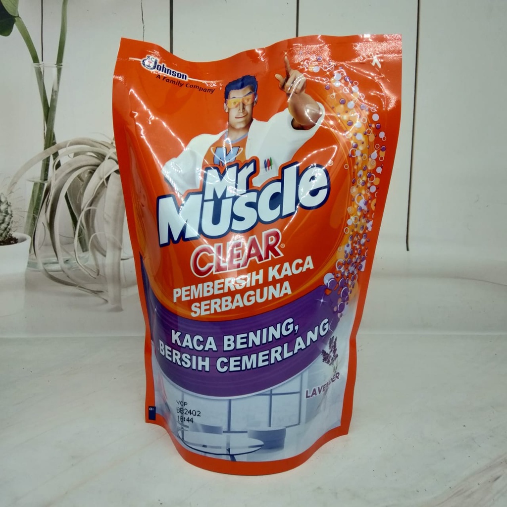 Mr Muscle Pembersih Kaca Pouch 440ml