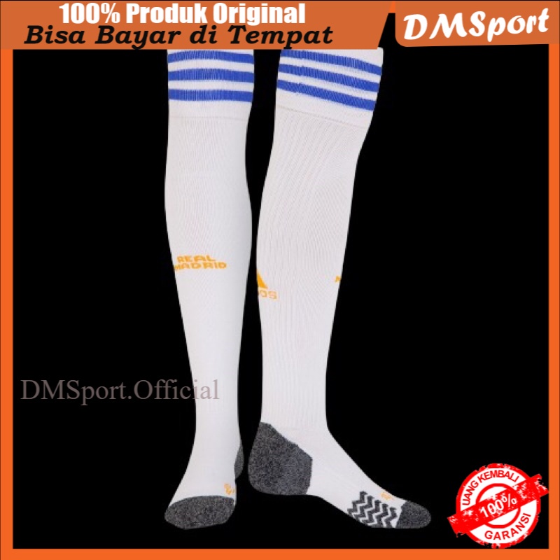 KAOS KAKI REAL MADRID HOME JUVE PUTIH 2021 / 2022 GRADE ORIGINAL ASLI IMPORT