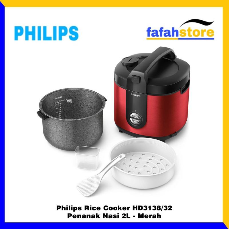 rice cooker philips HD-3138 / 33 . MAGIC COM PHILIPS 2 LITER HD3138 murah Sidoarjo