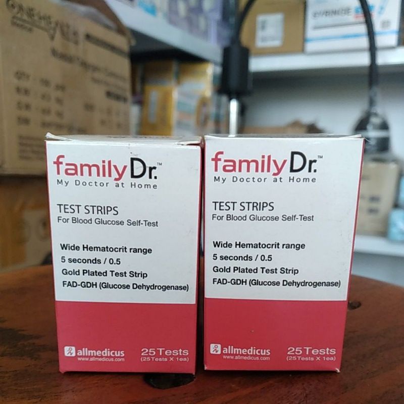 strip family Dr glukosa