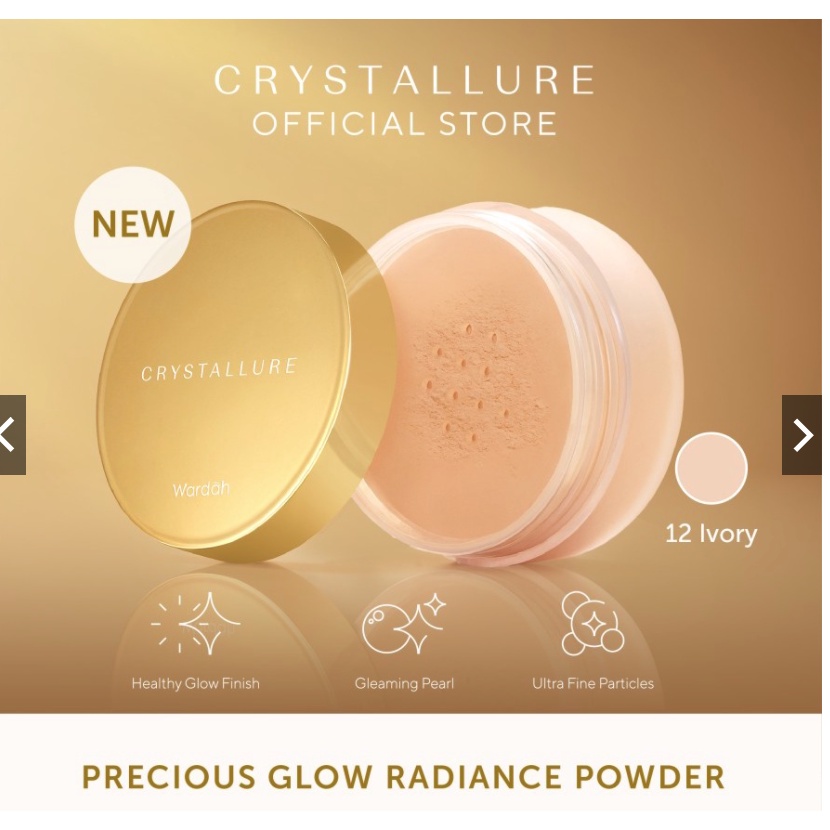 Crystallure Precious Glow Radiance Powder 18 gr