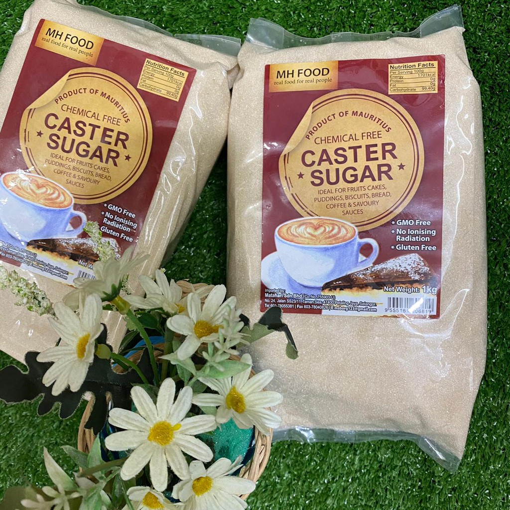 MH Natural Caster Sugar 1Kg