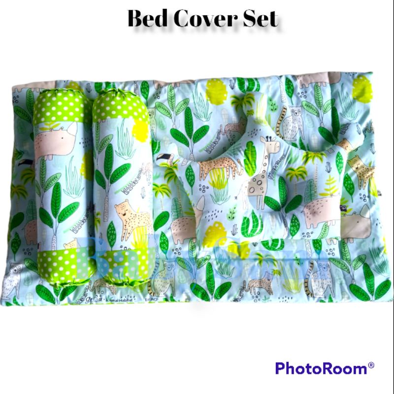BEDCOVER SET MIKKO  5 IN 1 || BABY BED SET HOME MADE || MATRAS TIDUR BAYI || BED COVER BAYI SET LENGKAP
