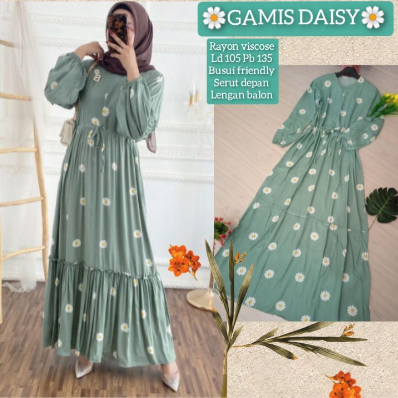 HOMEYDRESS MOTIF BUNGA DAISY