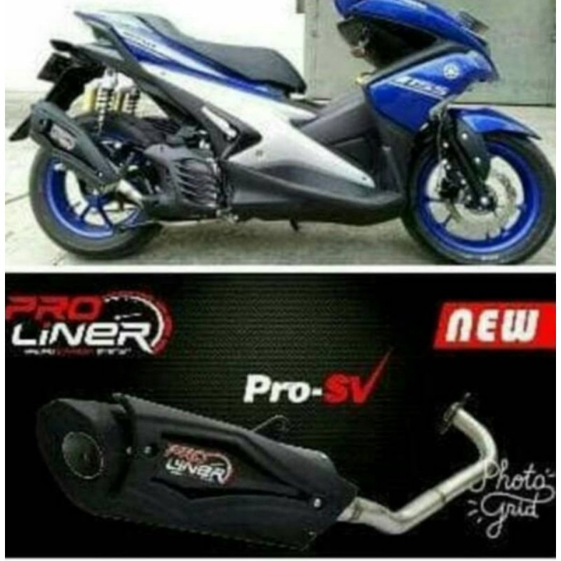 JUAL Knalpot Proliner Silent Nmax Aerox Old