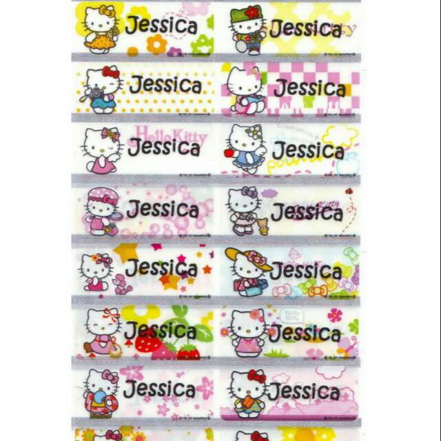 

STIKER UKURAN KECIL LABEL NAMA ( HARGA PERLEMBAR A3+ )