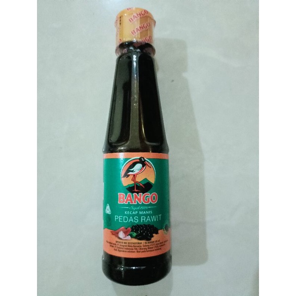 BANGO BOTOL KECAP MANIS PEDAS RAWIT 135 ML
