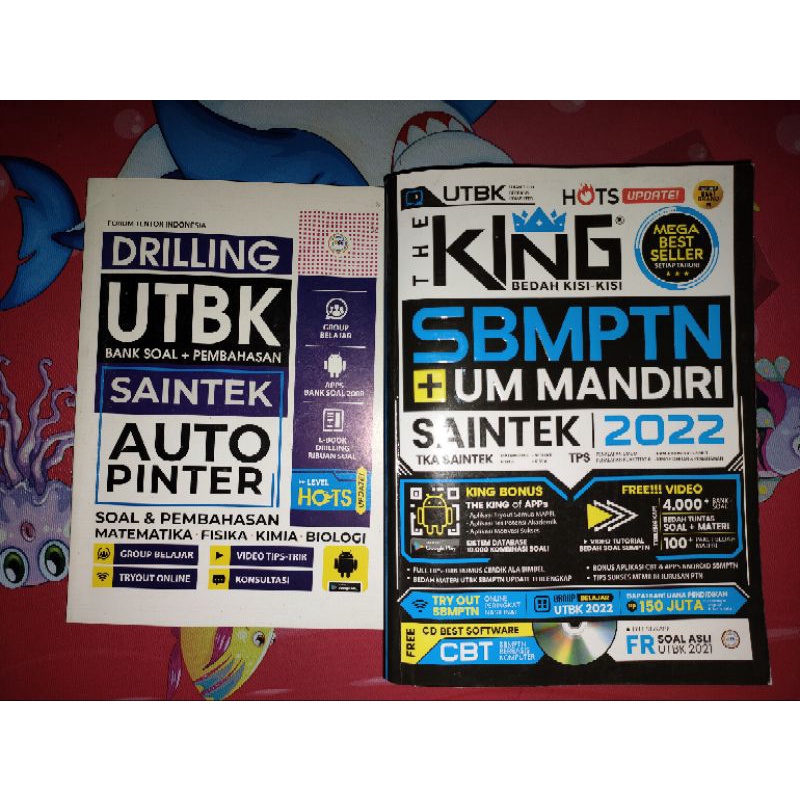 

PRELOVED THE KING SBMPTN SAINTEK + DRILLING SOAL