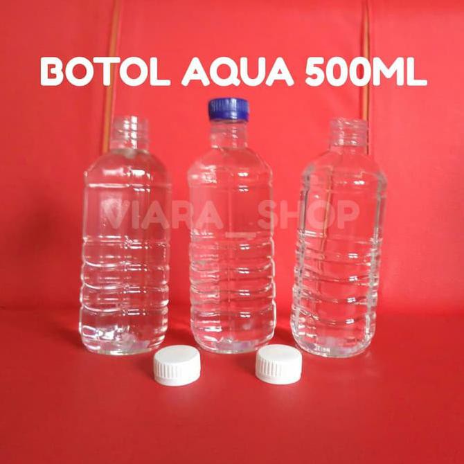 Botol Aqua 500Ml - Botol Jus - Botol Minum - Botol Plastik 500Cc