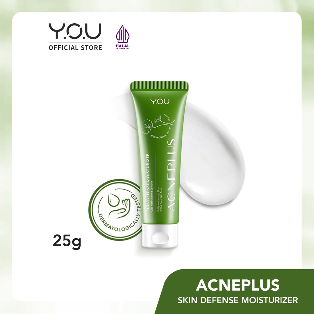 YOU ACNEPLUS Triple Action Spot Care / Toner / Moisturizer / Serum / Low PH Calming Cleanser - Skincare Set Anti Jerawat