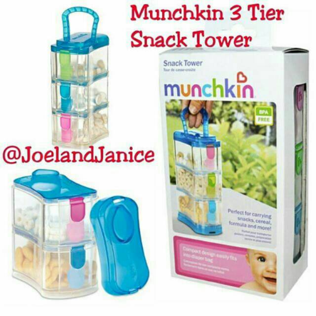 Munchkin Snack Tower, 3 Tier