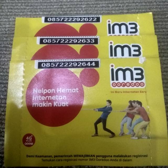 Kartu Perdana Indosat Im3 Paket Family Shopee Indonesia