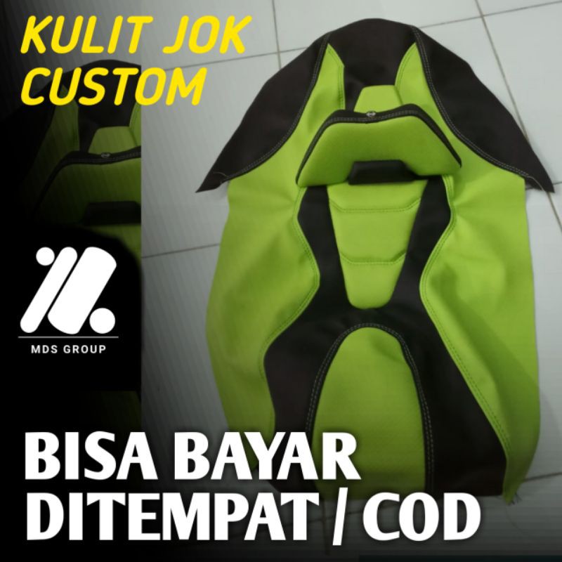 kulit jok custom modifikasi motor scoopy aksesoris