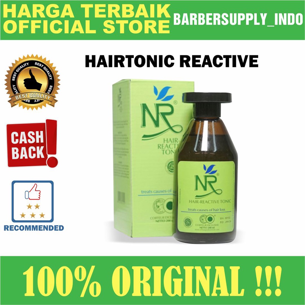 NR TONIC REACTIVE 200ML / TONIK PENUMBUH RAMBUT / RAMBUT RONTOK