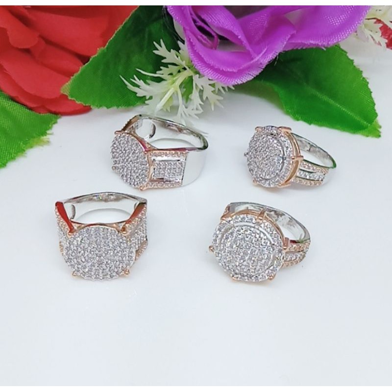 Cincin kombinasi permata full k0007.0008