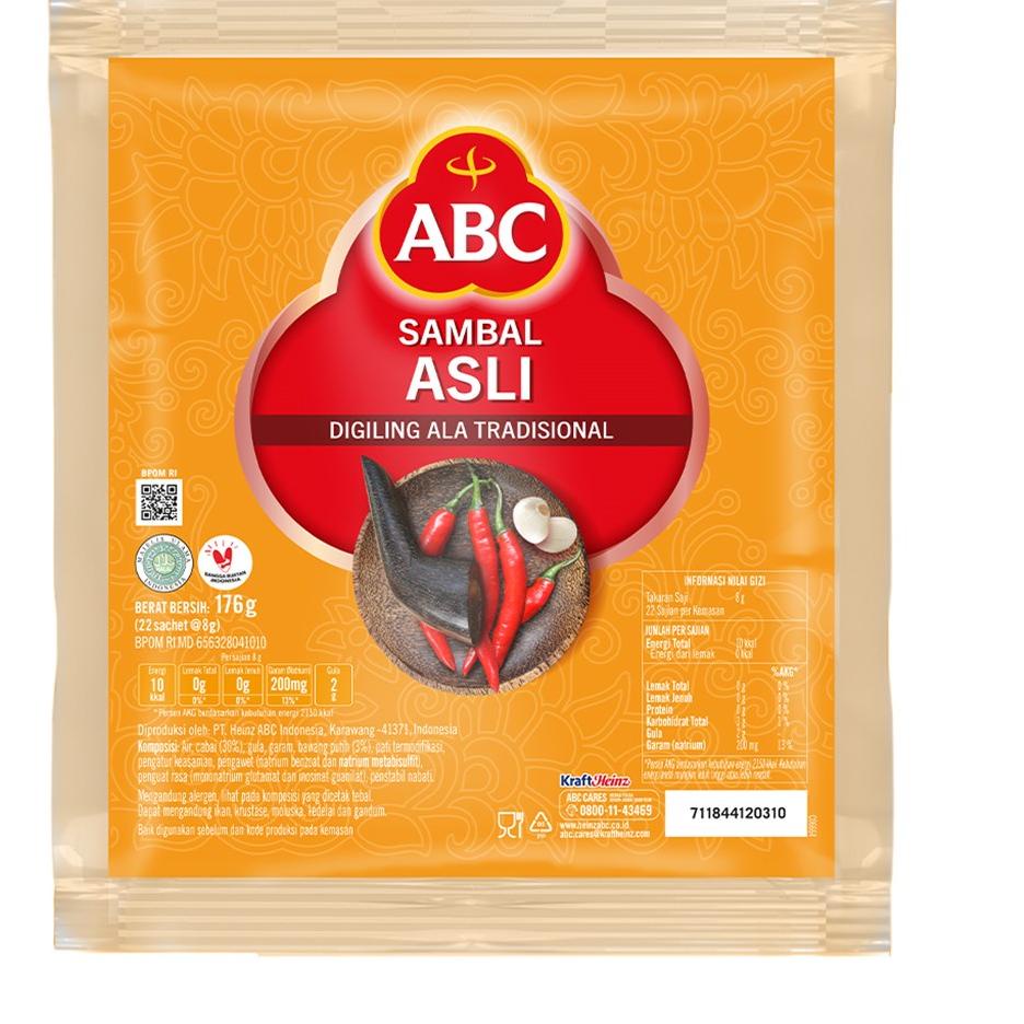 

Big Sale - ABC Saus Sambal Asli 22 x 8 g - Multi Pack 4 pcs ..