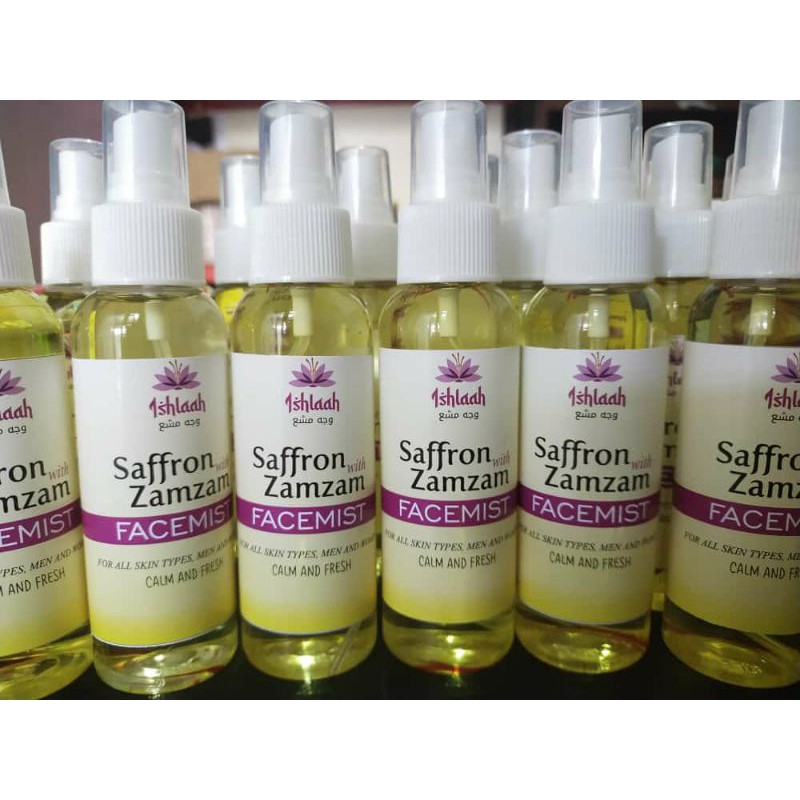 

Facemist Zamzam with Saffron | Zamron | Zamzam Saffron