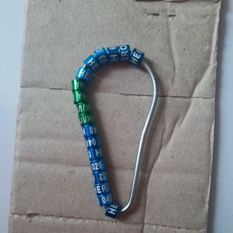 Ring kaki burung lovebird perbiji 5rb gelang kaki burung lovebird kenari trucuk galtik