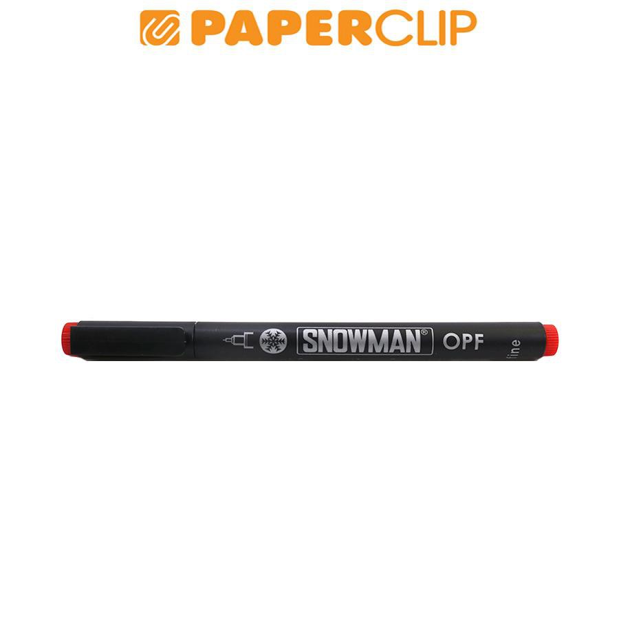 

PULPEN / PEN OHP SNOWMAN OPF PERMANENT RED