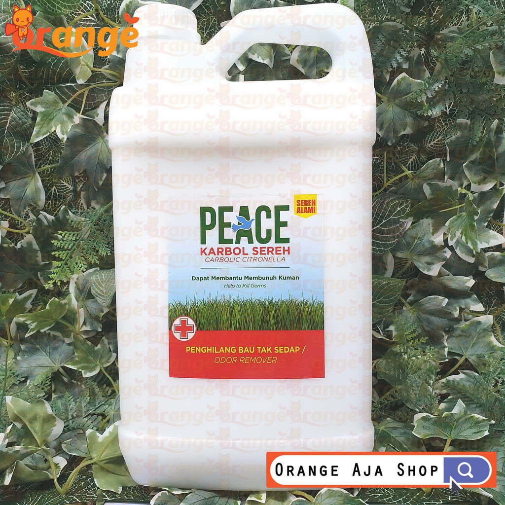 PEACE KARBOL SEREH 5 L