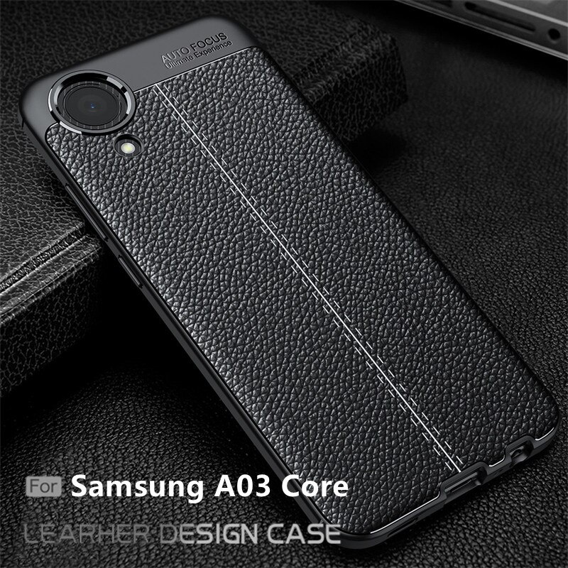 Case SAMSUNG A03 CORE Ultra Slim Auto Focus Leather Premium Softcase