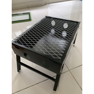 PEMANGGANG PORTABLE KOTAK KOTAK ALAT BBQ ALAT PANGGANG SOSIS GRILL