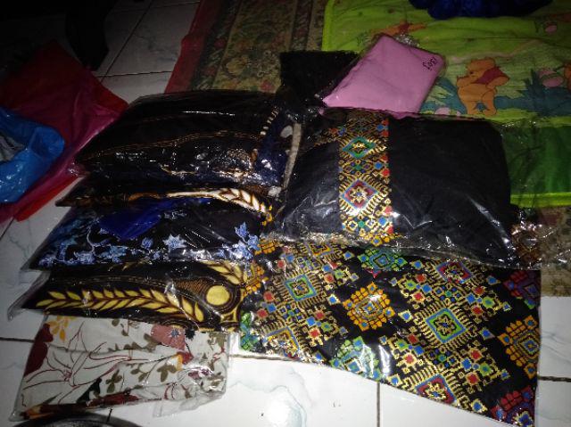 Batik Couple Keluarga Model Gamis Glamour Rok Lebar/batik Couple Family Ayah Ibu Anak Cewek & Cowok