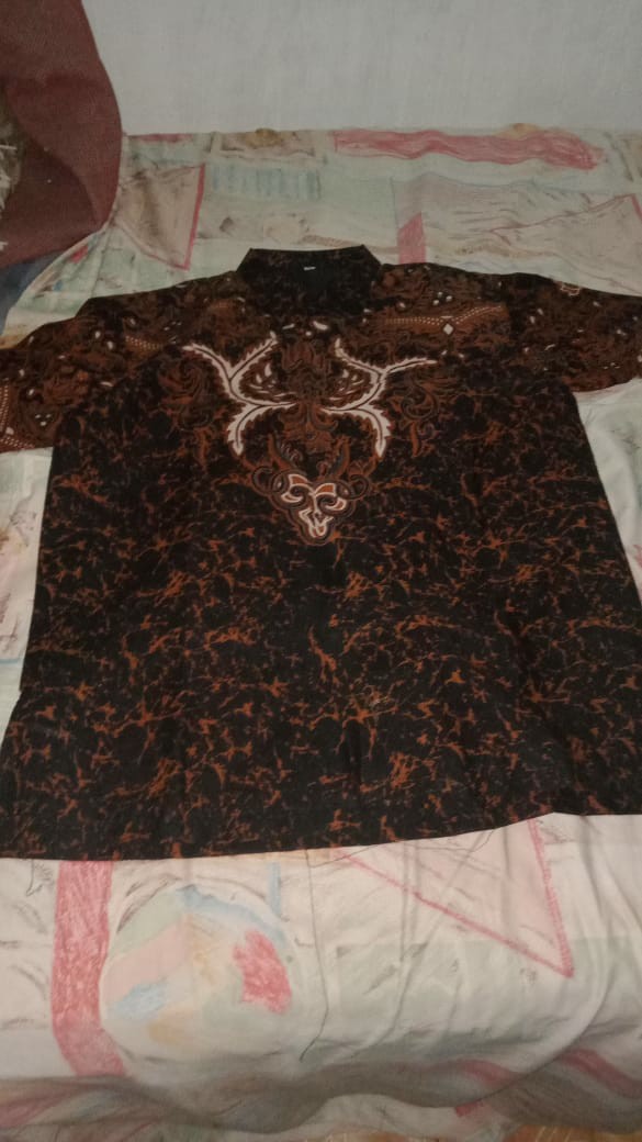 Banuaji Kemeja Batik Pria Lengan Panjang Full Furing Bahan Katun Halus Sragenan