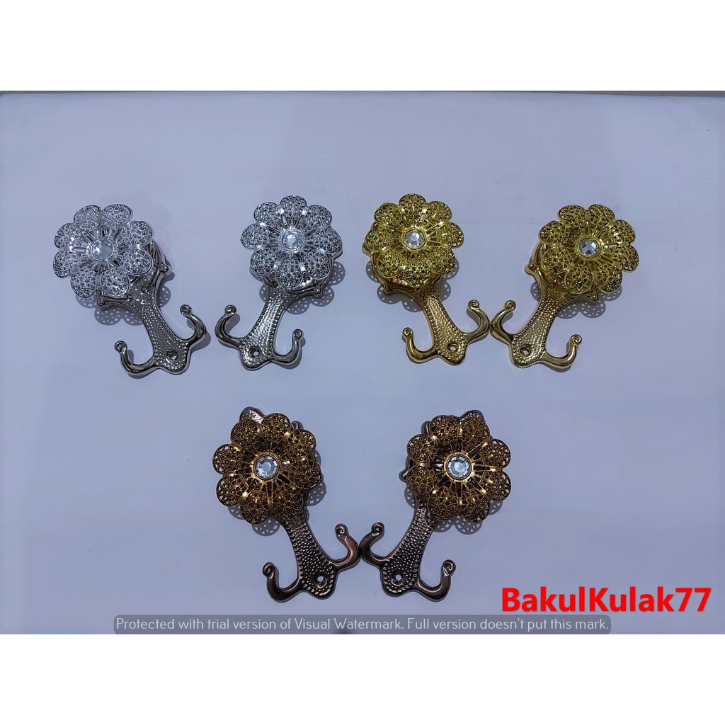 HOOK/PENGAIT GORDEN/CANTOLAN GORDEN/CENTELAN GORDEN/PENGAIT TALI GORDEN KODE KRISTAL/BESI/HOOK GORDE