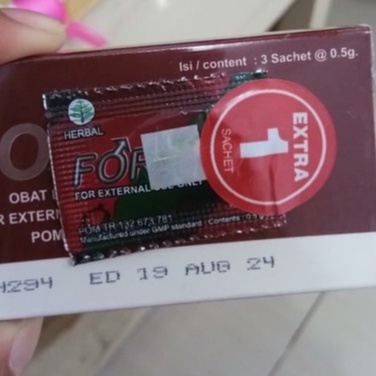 FOREDI GEL - PROMO GRATIS 1 SACHET - FOREDI GEL ORIGINAL BPOM