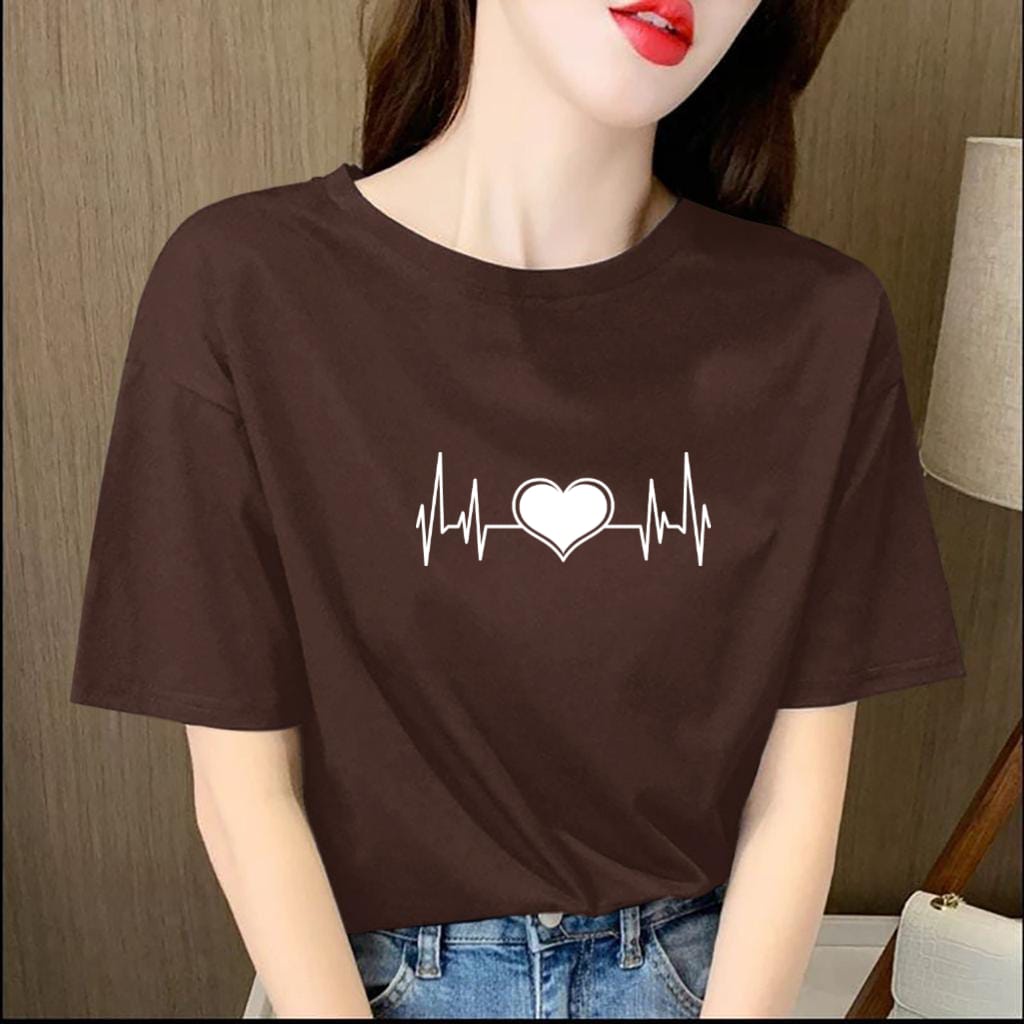 MUKZHOP / BAJU OBLONG ABG LOVE // baju kaos / lengan pendek / fashion cewek / terbaru